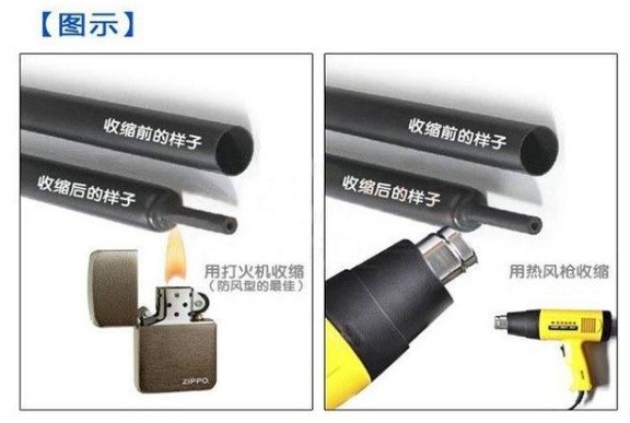 熱縮管的正確使用方法